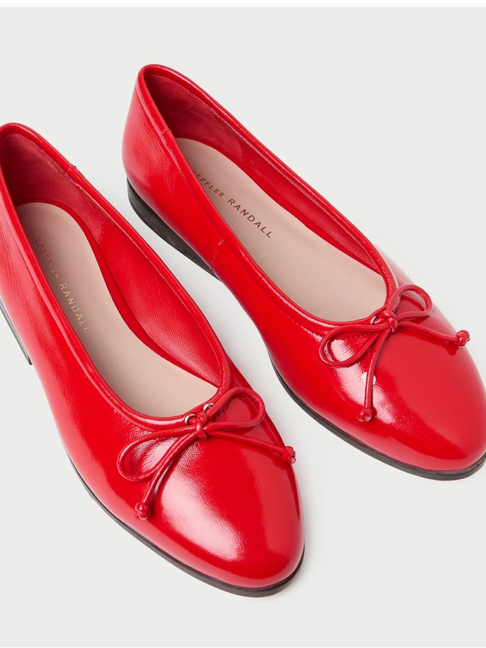 LOEFFLER RANDALL Noelle Red Ballet Flat - Picture 14 of 14